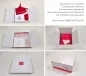 Preview: Ahoi Babypaket Mädchen Strampler mit Matrosenkragen und Kopftuch in rot - Tolles Geschenk zur Geburt Mädchen - im Geschenkkarton