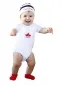 Preview: Babymode maritim Captain Babyoutfit mit Baby Body Baumwollmütze Babyhose und Babysocken - in Geschenkschachtel